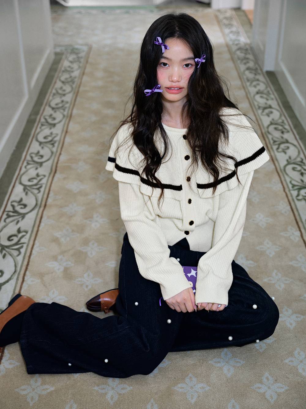 Cape Cardigan Sweater