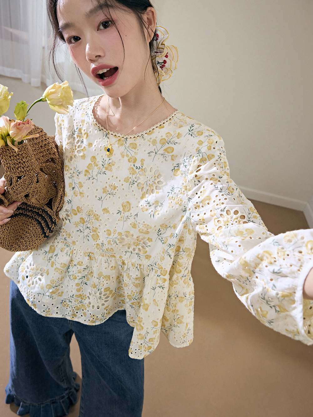 Floral Blouse