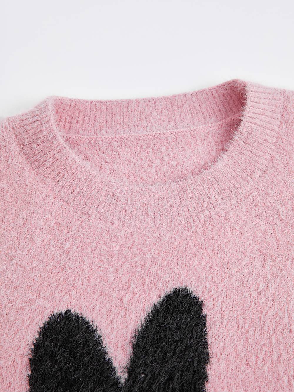 Rabbit Graphic Sweater