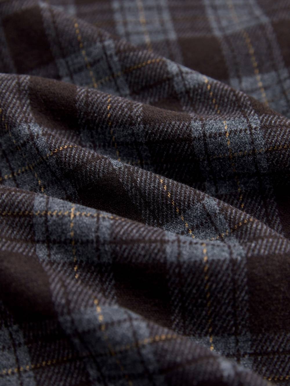 Plaid Elastic Waist Pants