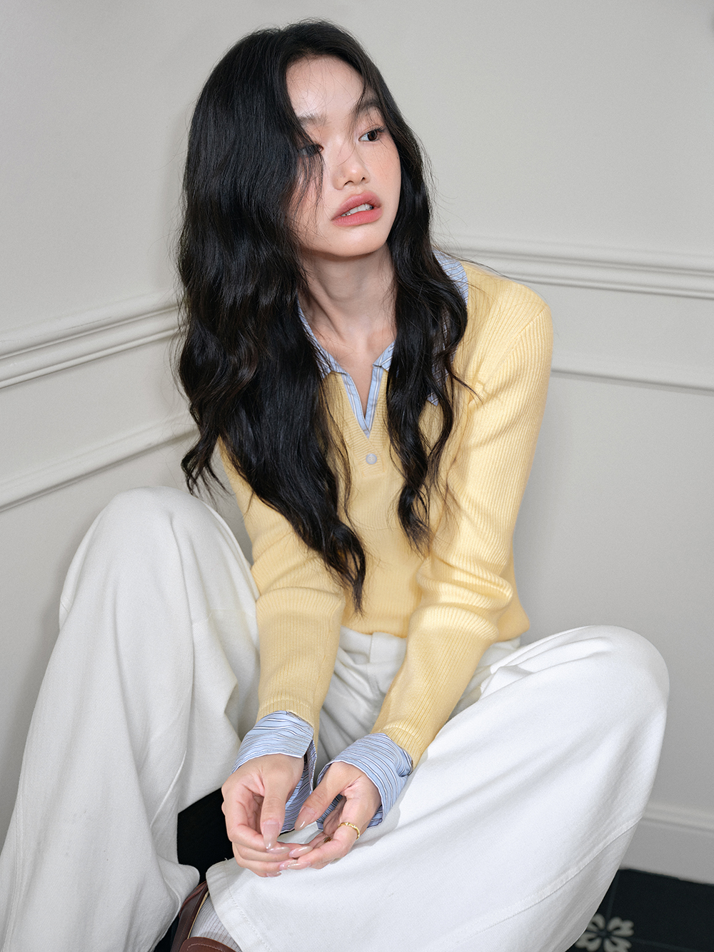 Layered Look Sweater