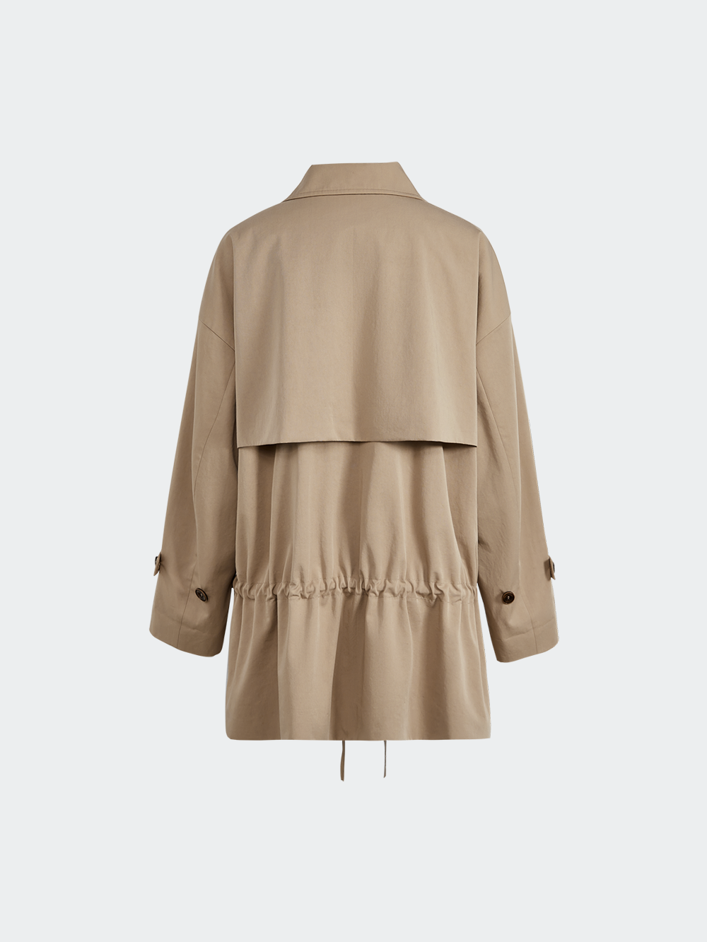 Drawstring Waist Jacket