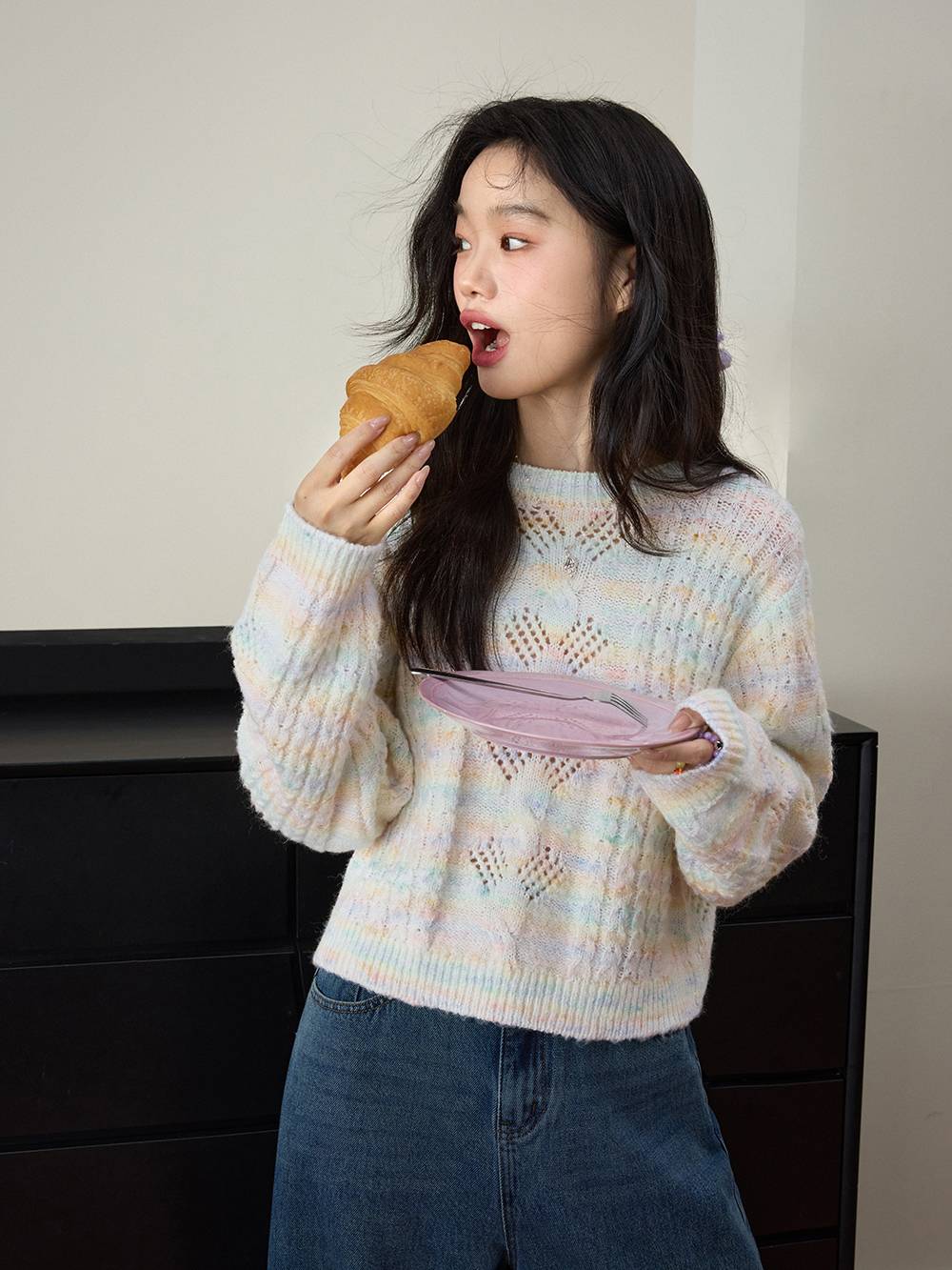 Pastel Rainbow Sweater