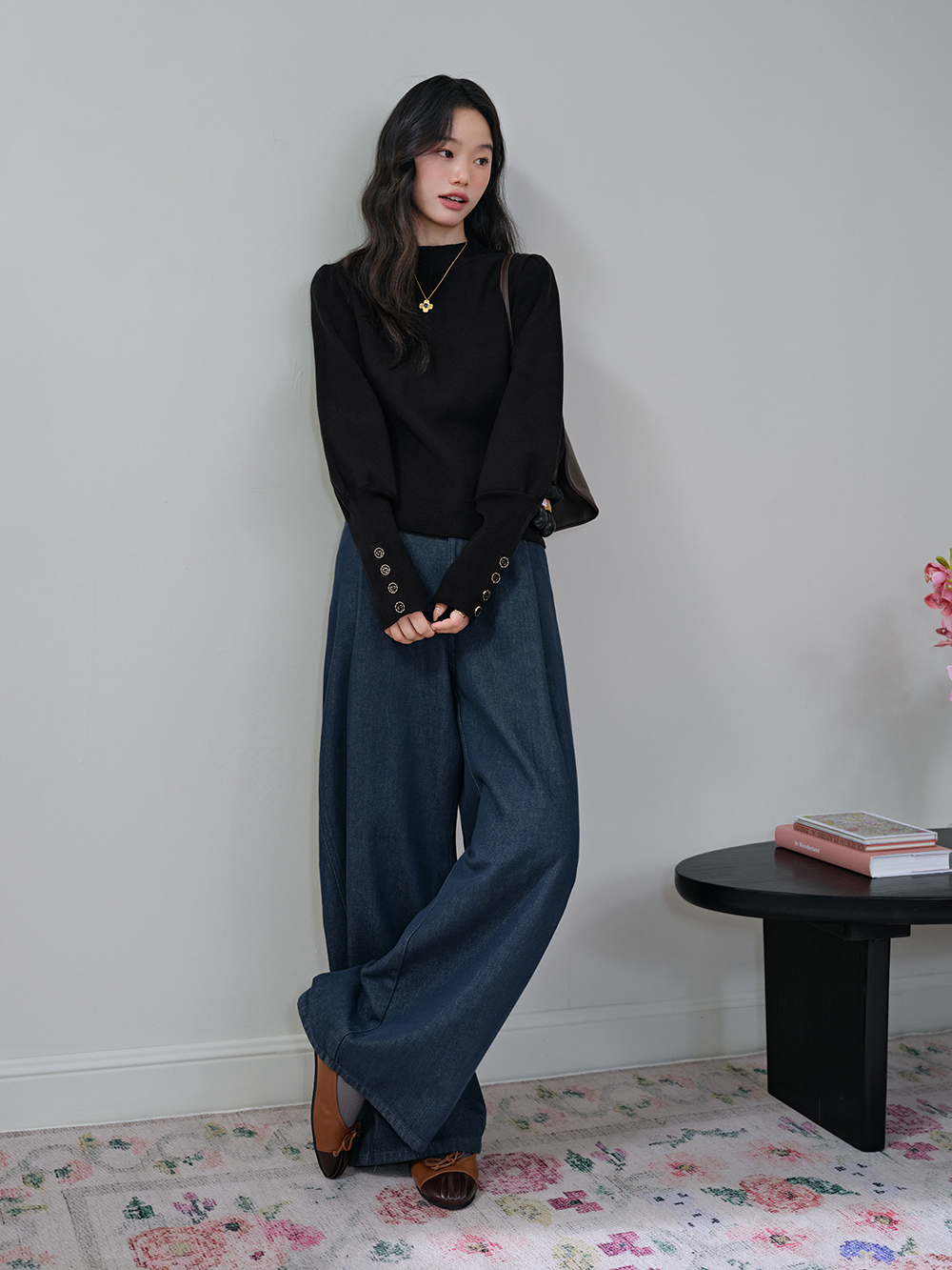 Long Sleeve Knit Top