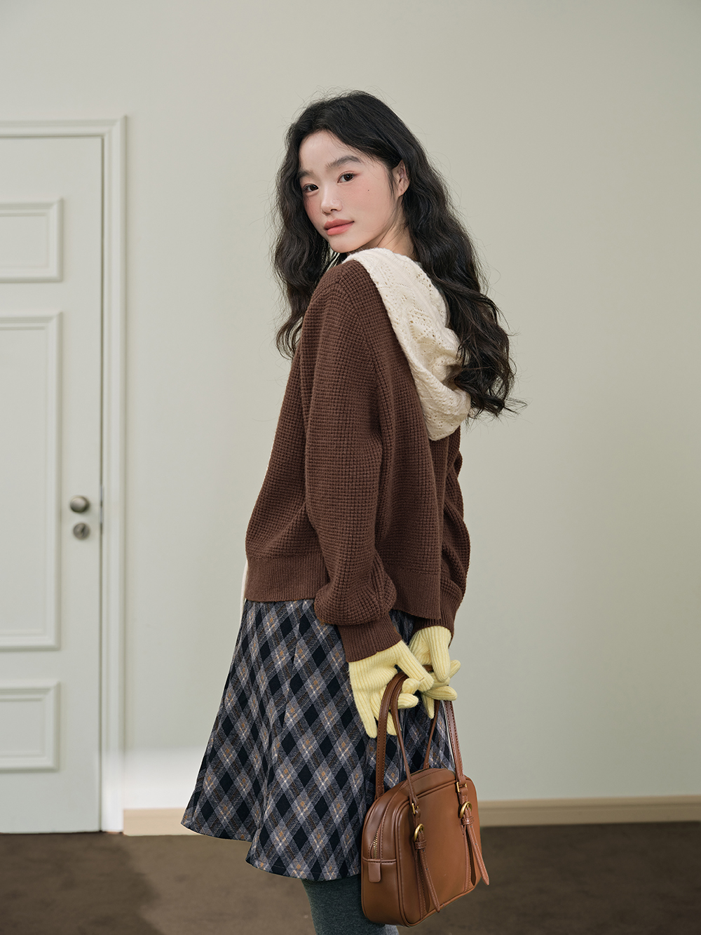 Hooded Cardigan Sweater