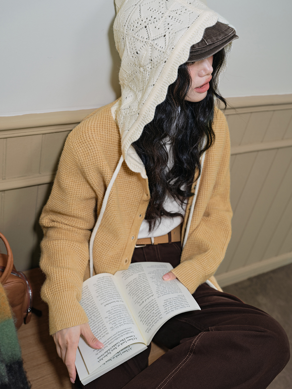 Hooded Cardigan Sweater