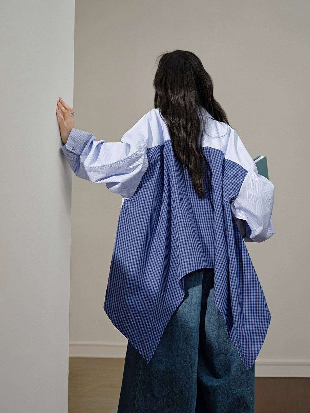 Asymmetrical Hem Blouse