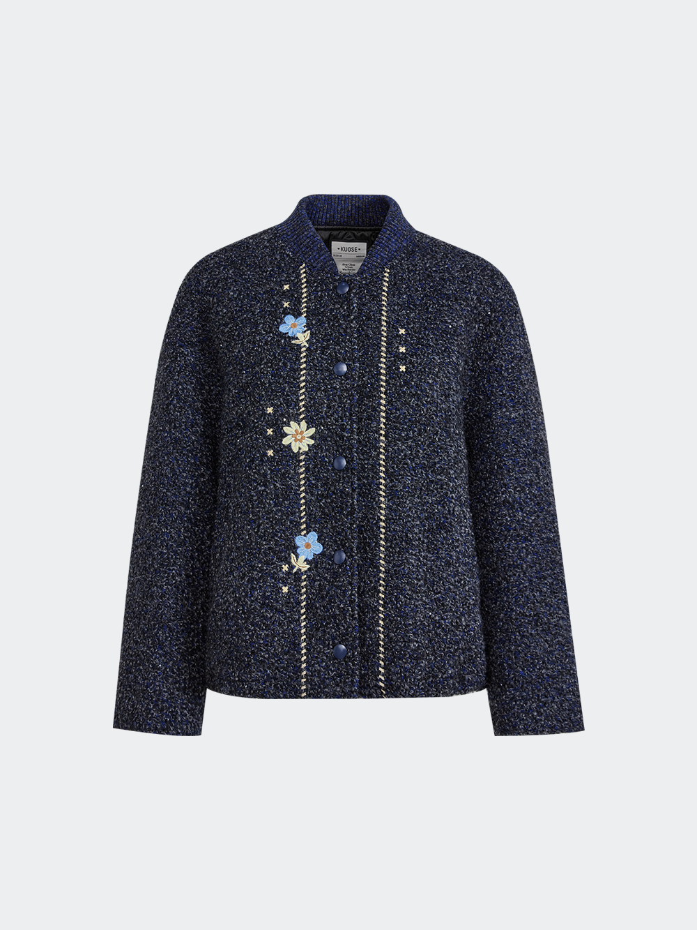 Textured Embroidered Jacket