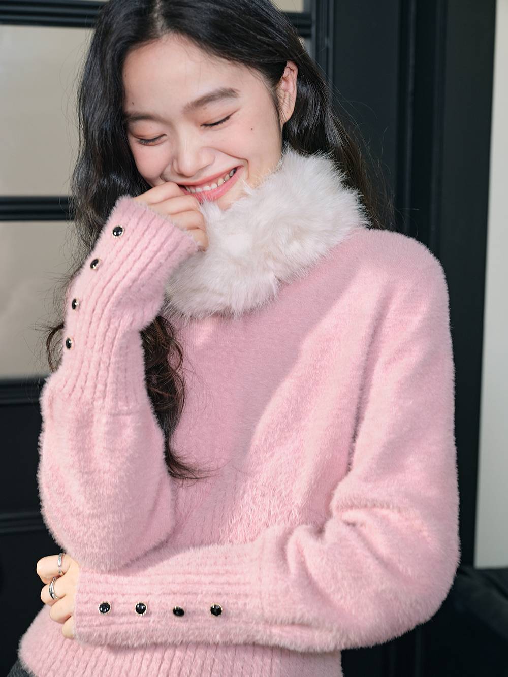 Ribbed Waist Sweater