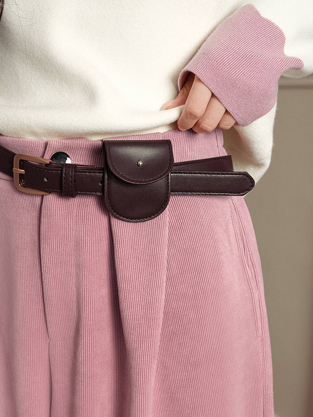 Cropped Wide Leg Pants