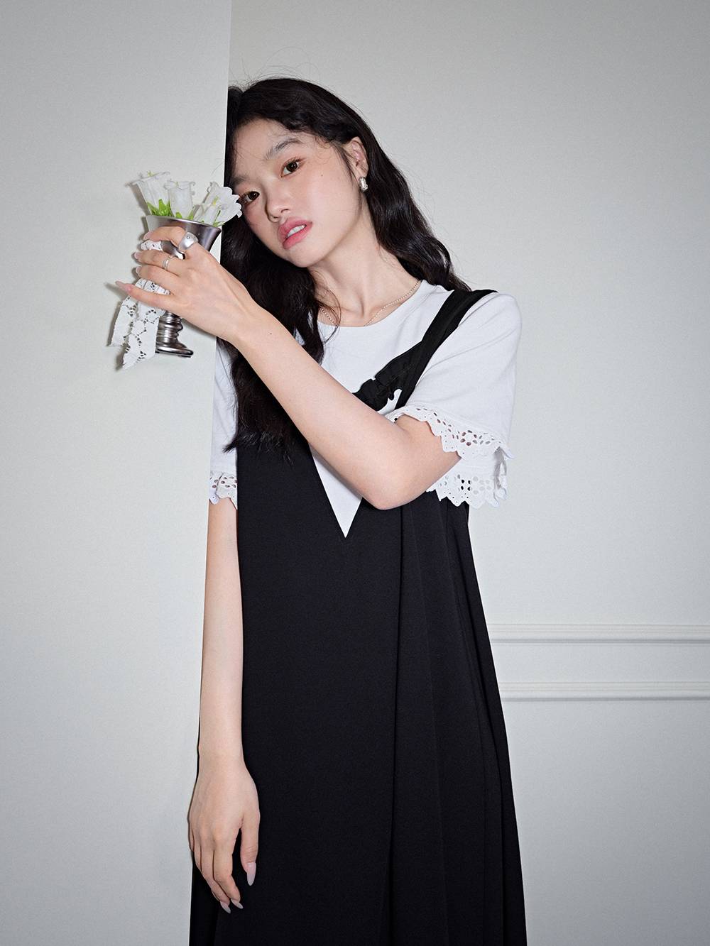 Fake Two-piece Dress