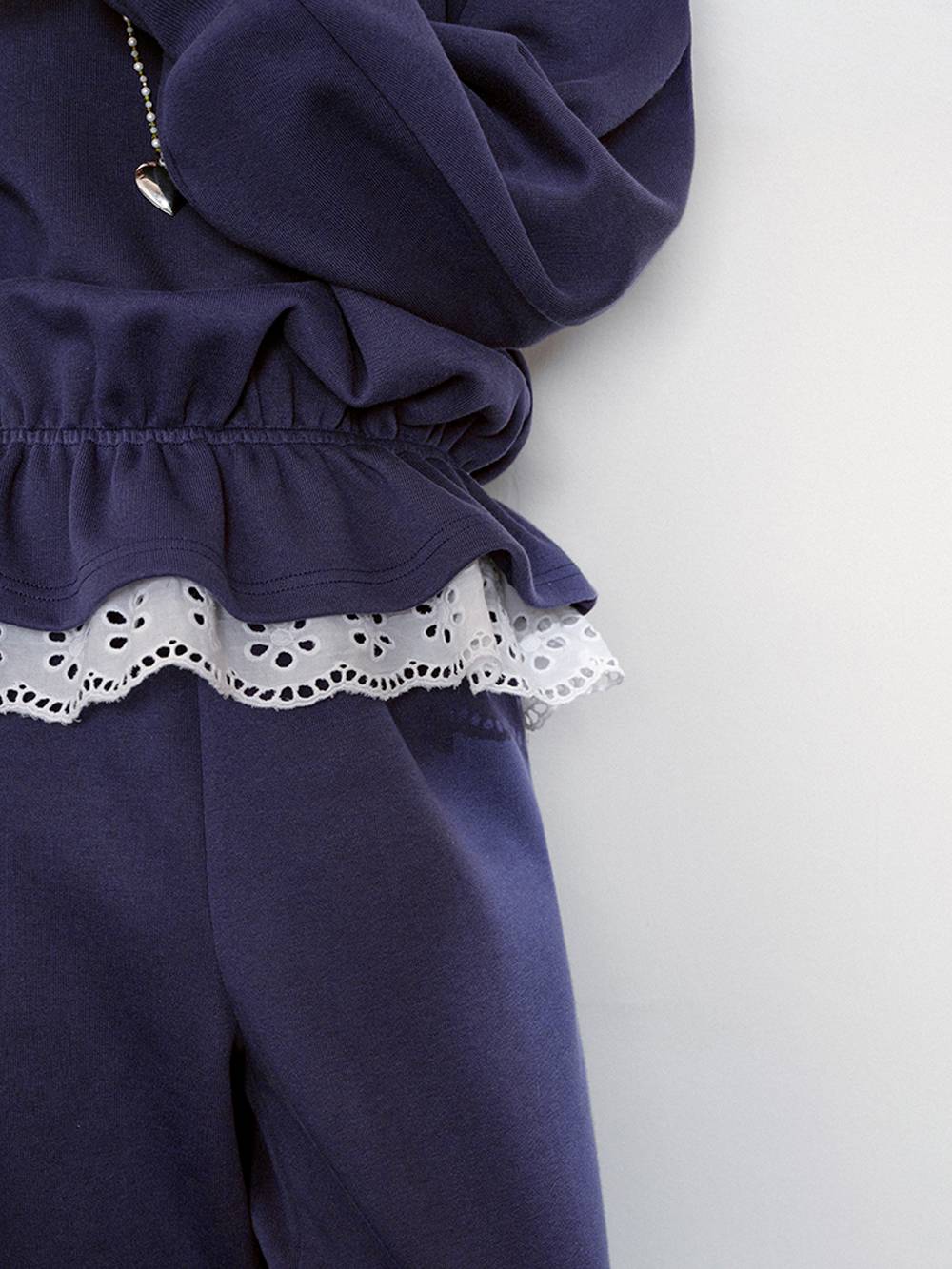 Drawstring Sweater and Elastic Pants