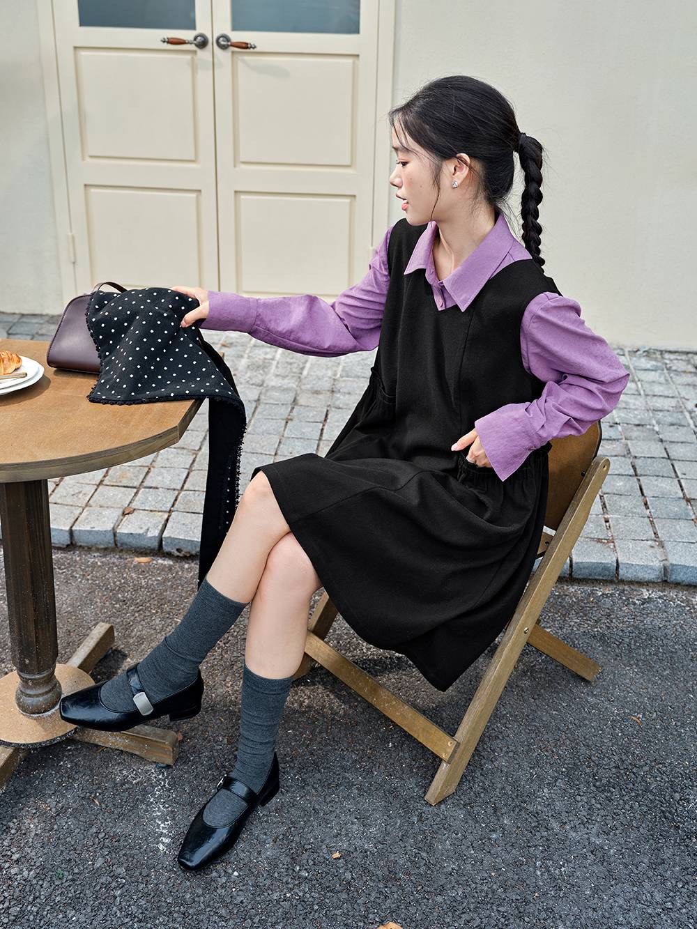 V-Neck Sleeveless Dress