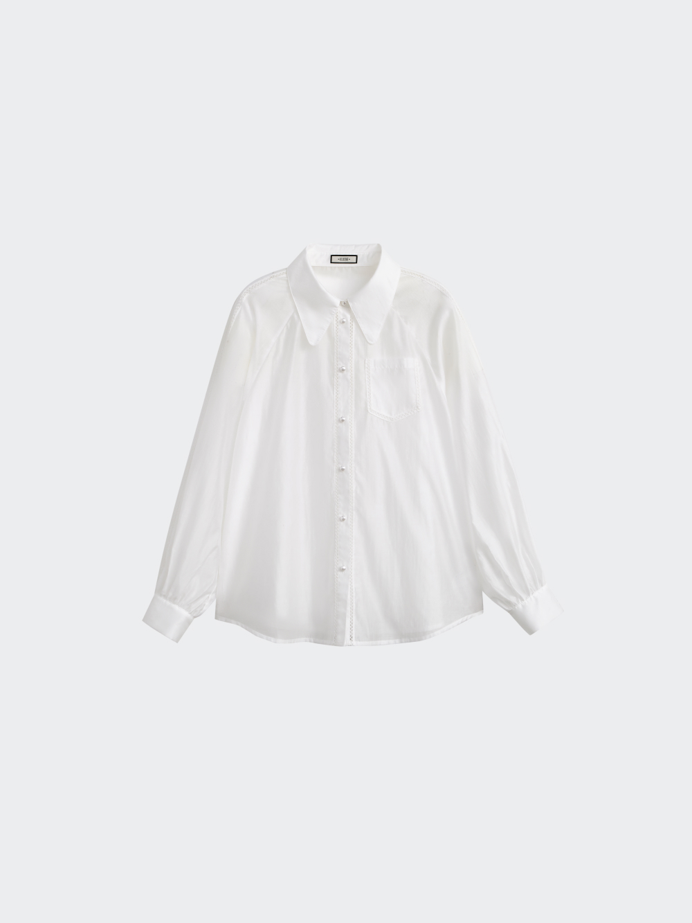 Iridescent Overlay Shirt