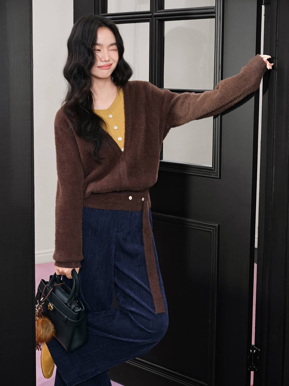 Layered Look Sweater