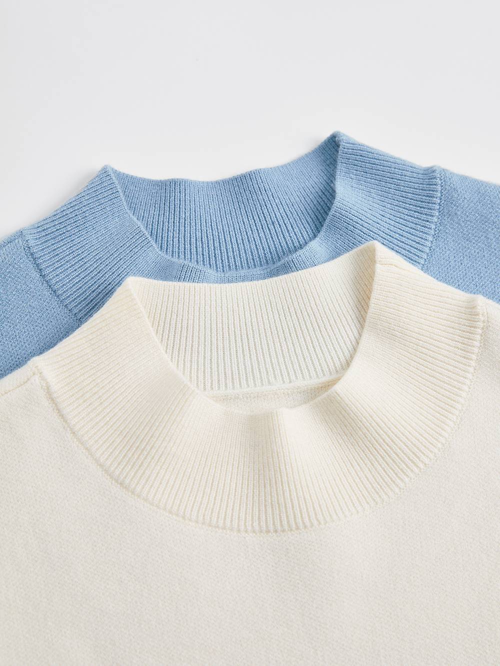 Fair Isle Mock Neck Sweater