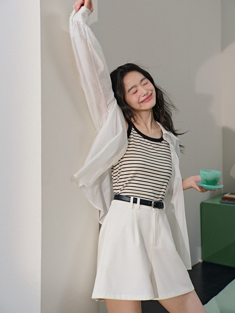 Iridescent Overlay Shirt