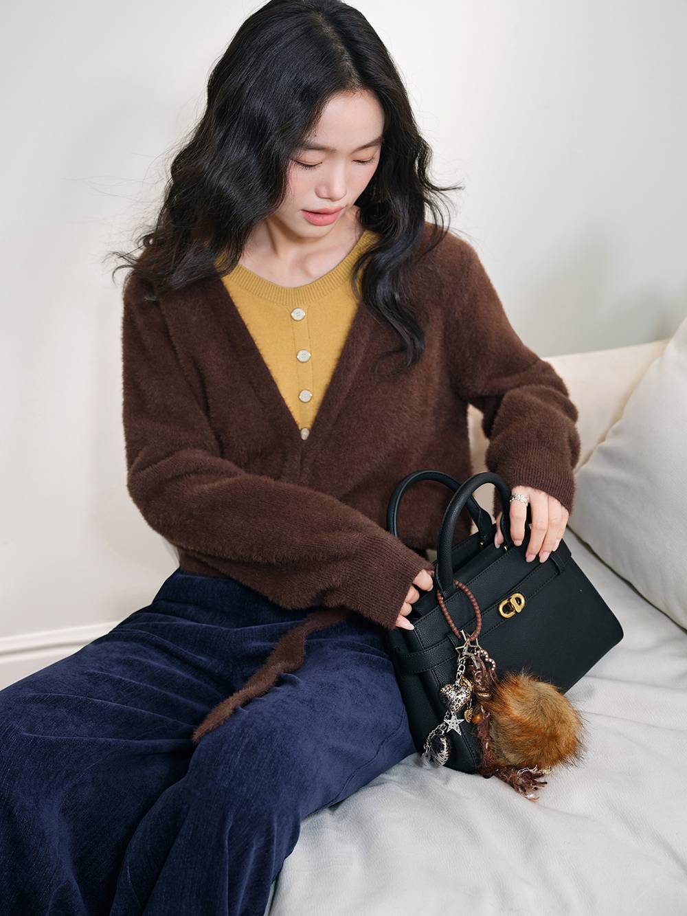 Layered Look Sweater