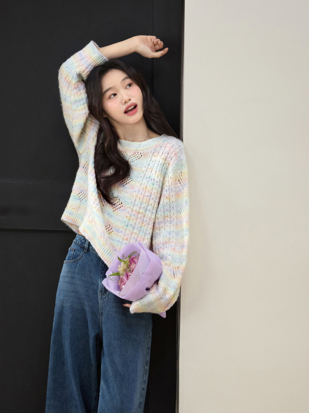Pastel Rainbow Sweater