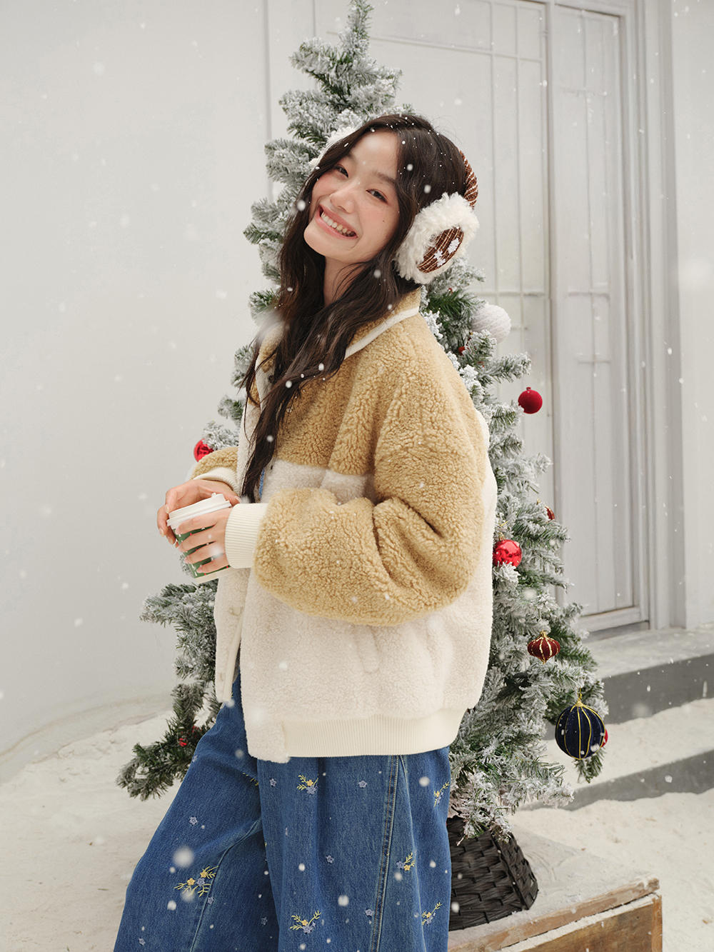 Faux Shearling Jacket