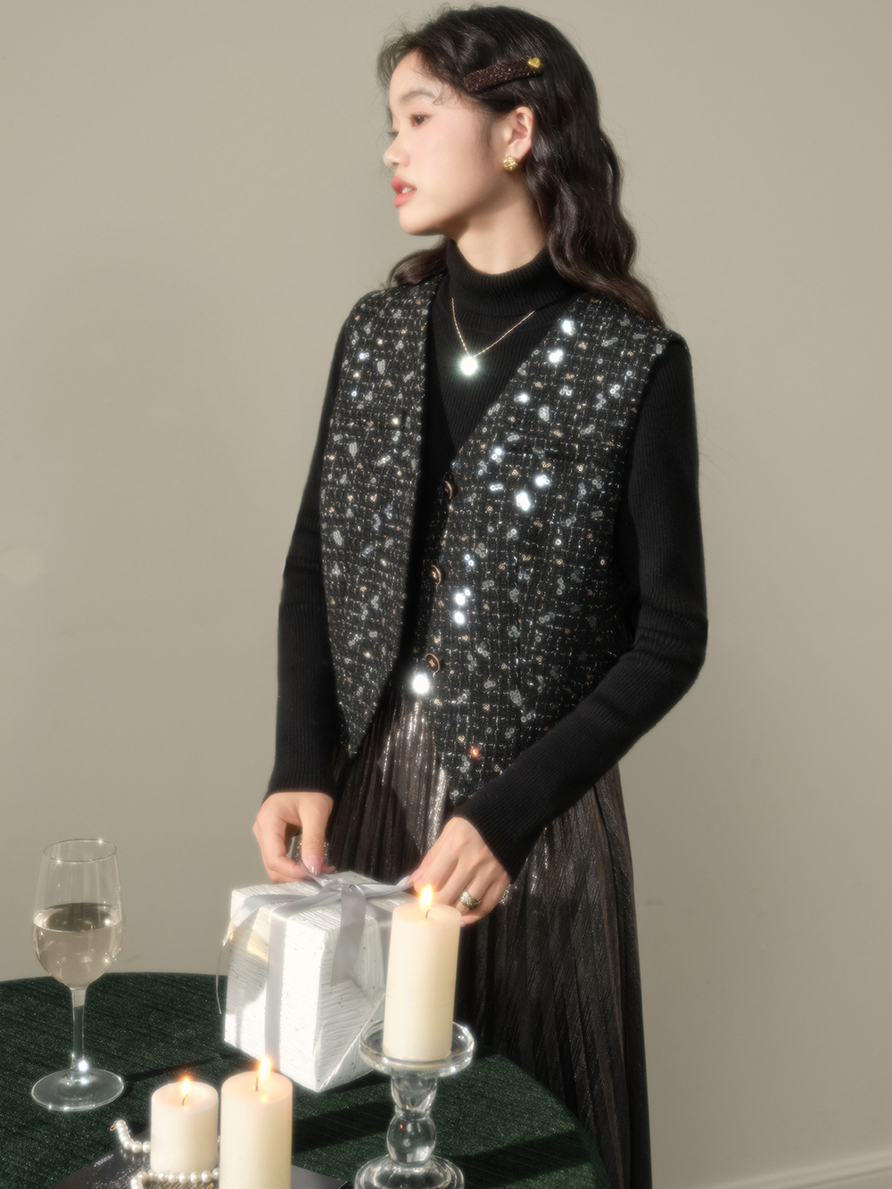 Tweed Jacket and Vest