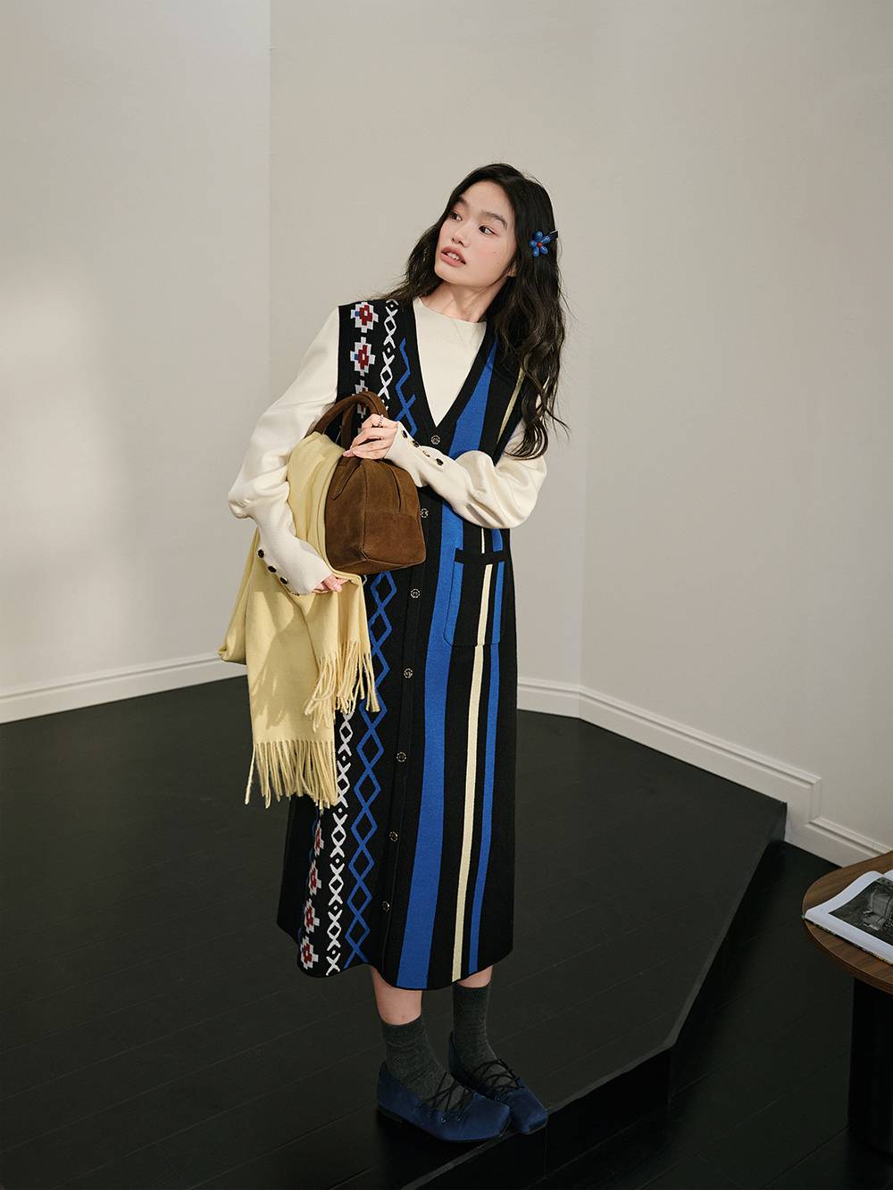 Sleeveless Knit Dress