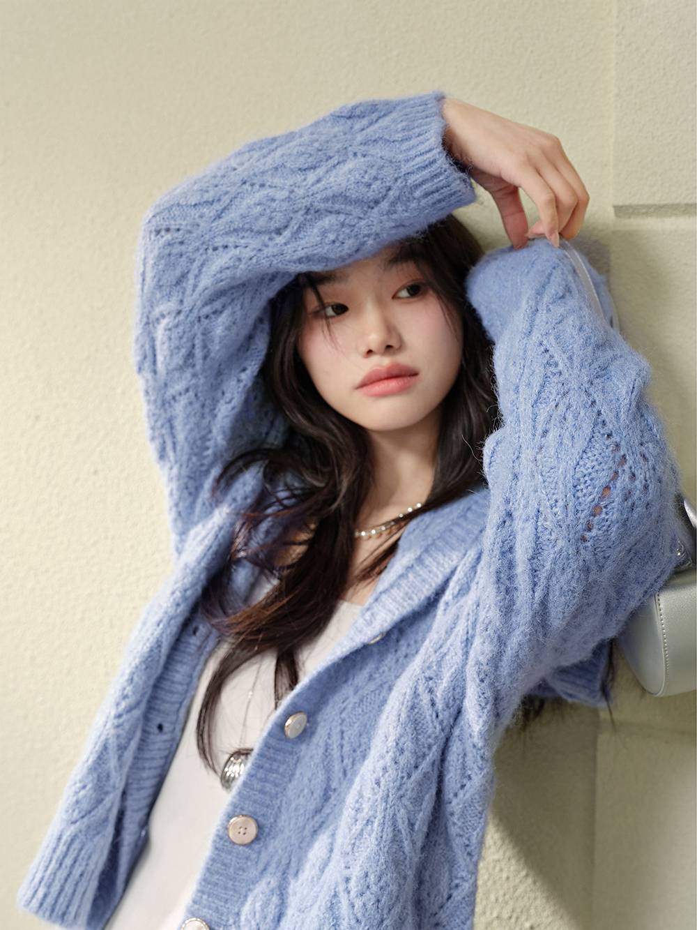 Sailor Collar Cardigan Sweater