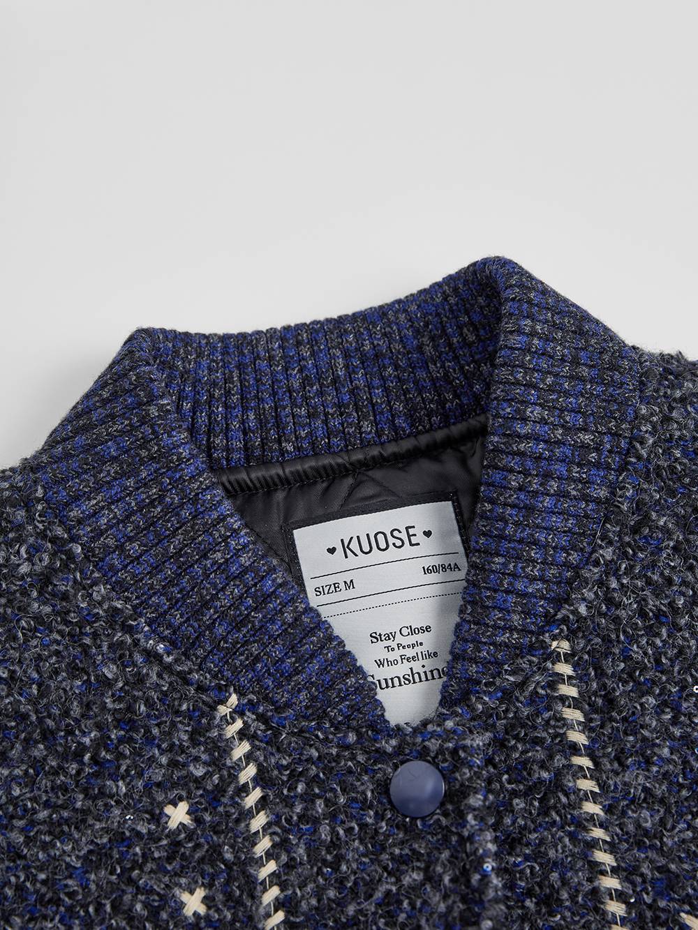 Textured Embroidered Jacket