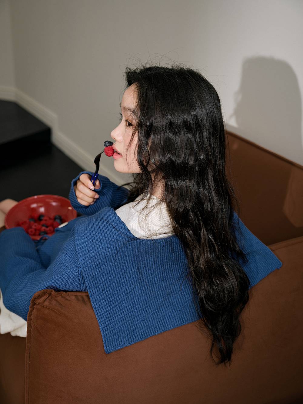 Sailor Collar Drawstring Sweater