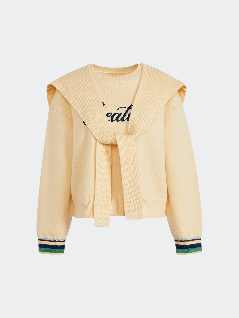 Sweater and Cape Set