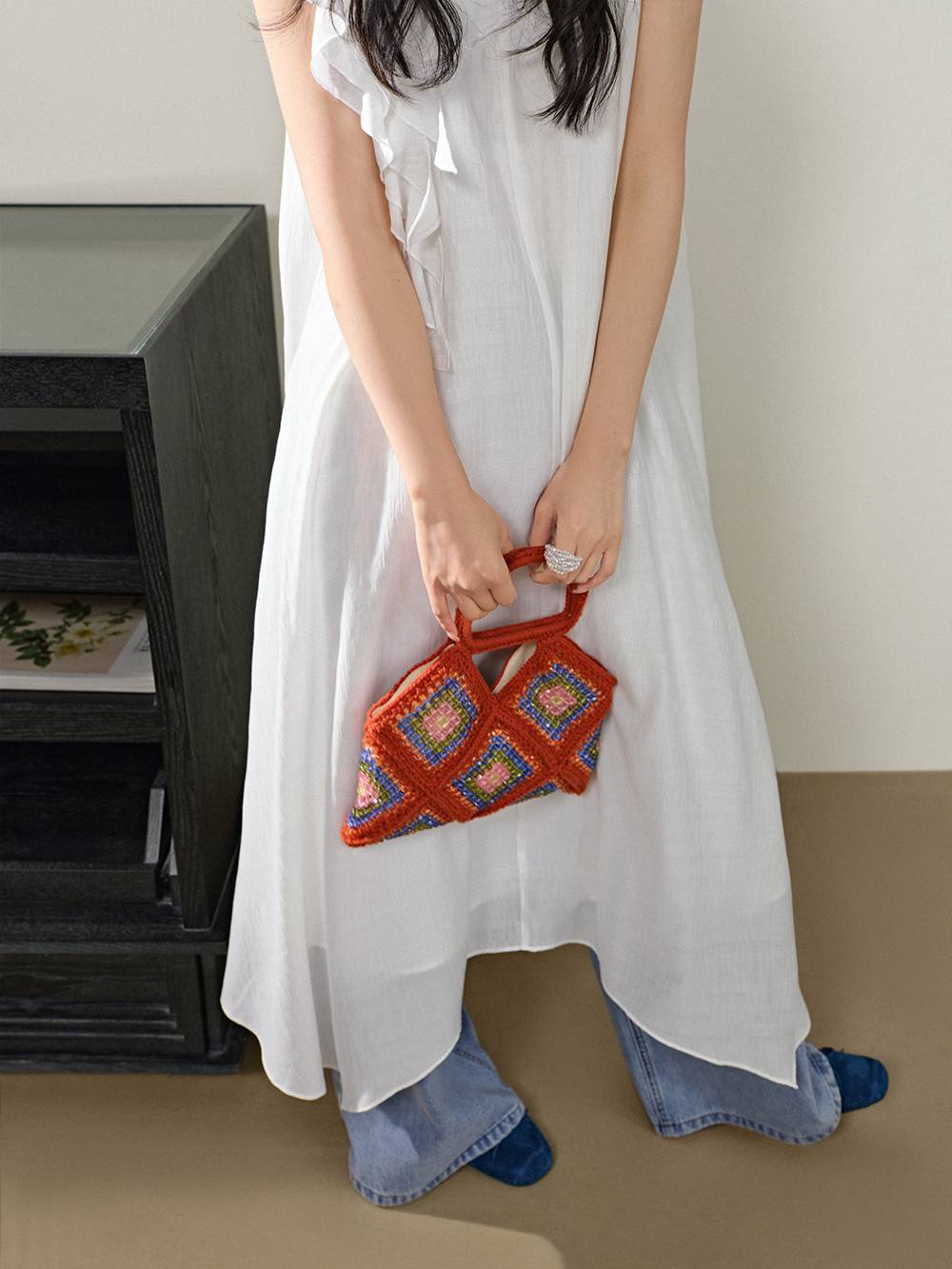 Asymmetrical Hem Dress