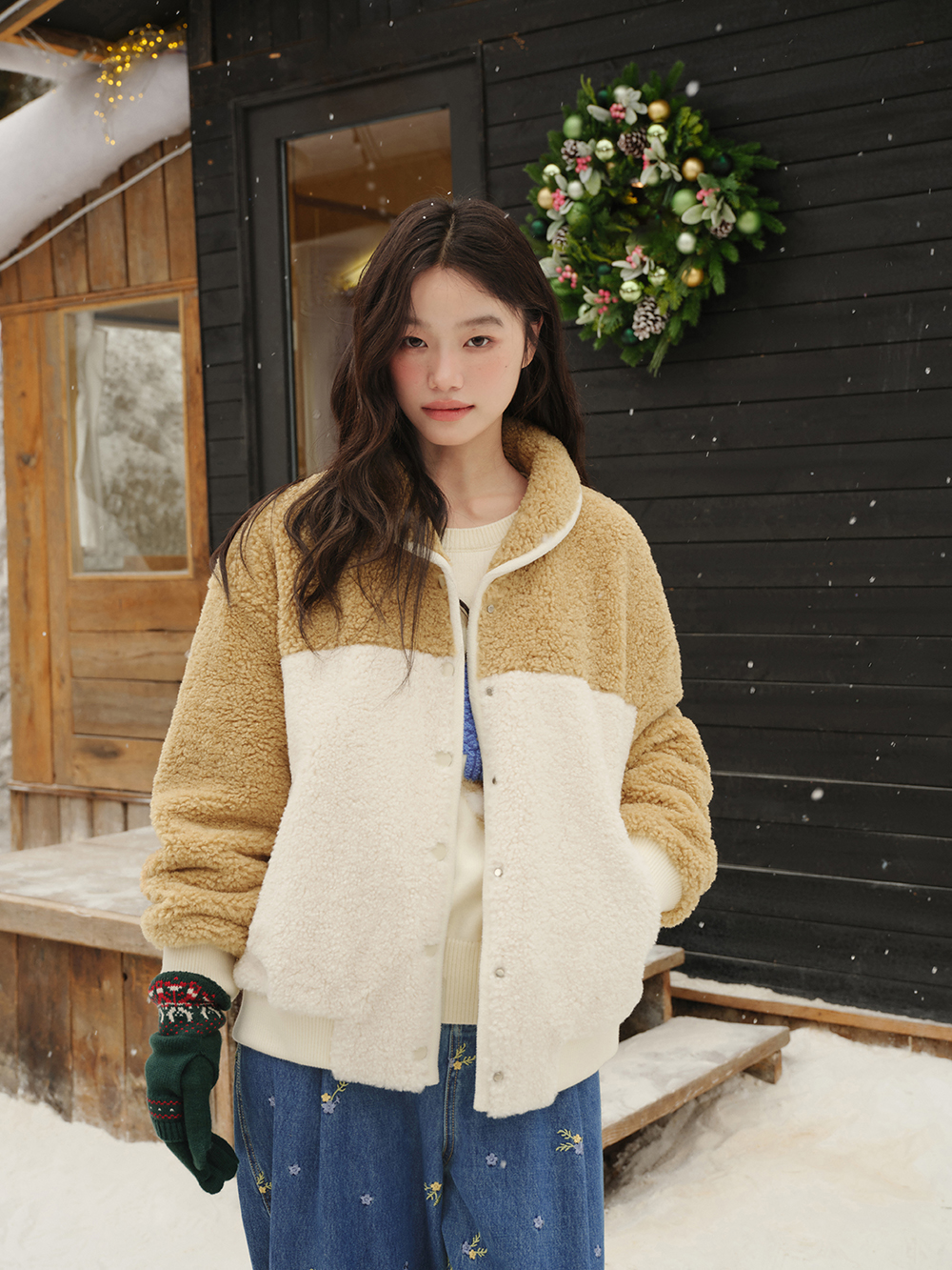 Faux Shearling Jacket