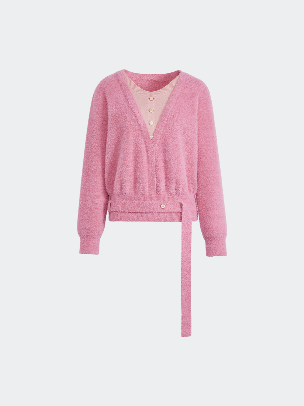 Layered Look Sweater