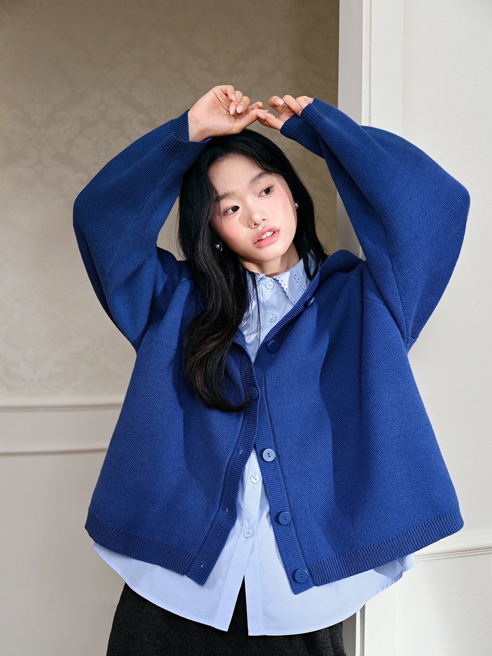 Hooded Cardigan Sweater