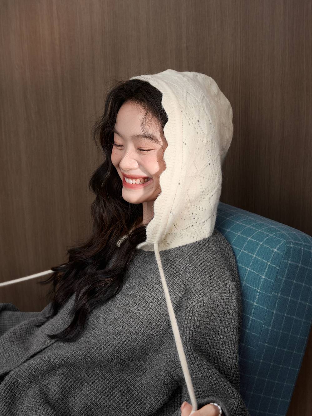 Hooded Cardigan Sweater