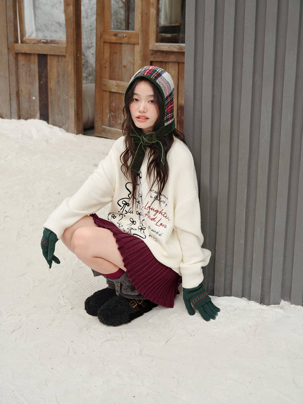 Christmas Tree Graphic Sweater