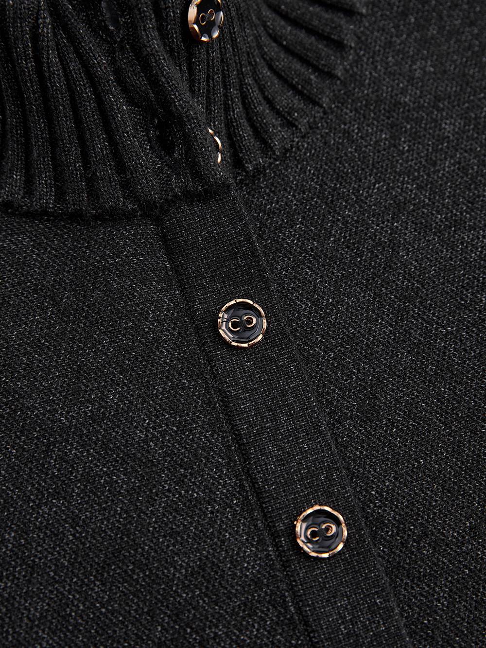 Mock Neck Cape Sweater