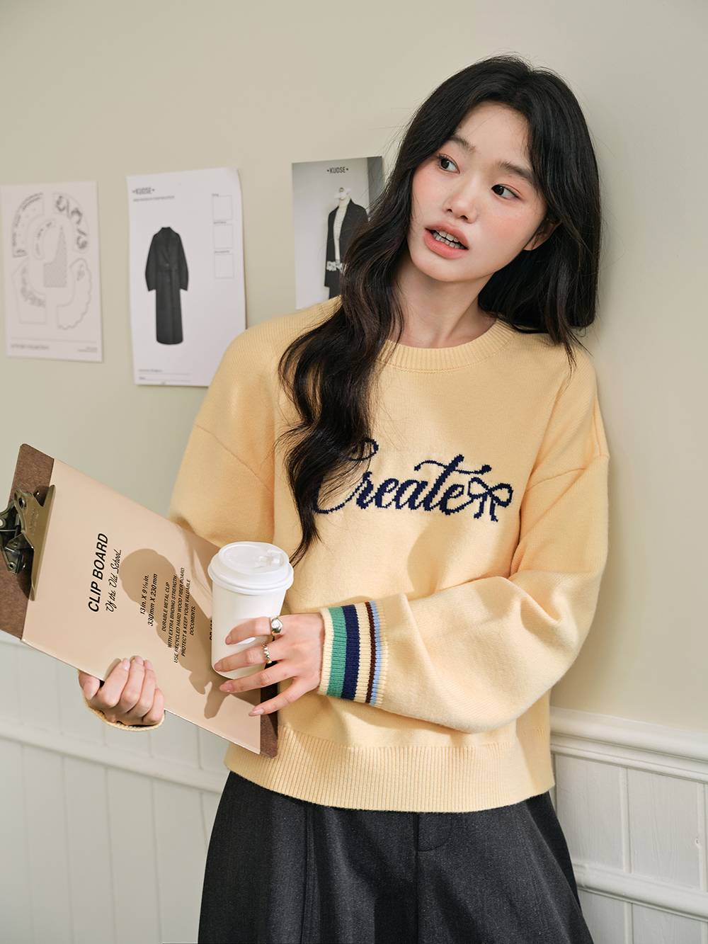 Sweater and Cape Set