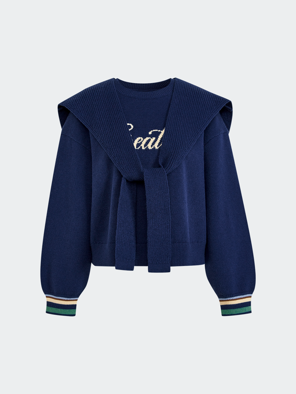 Sweater and Cape Set