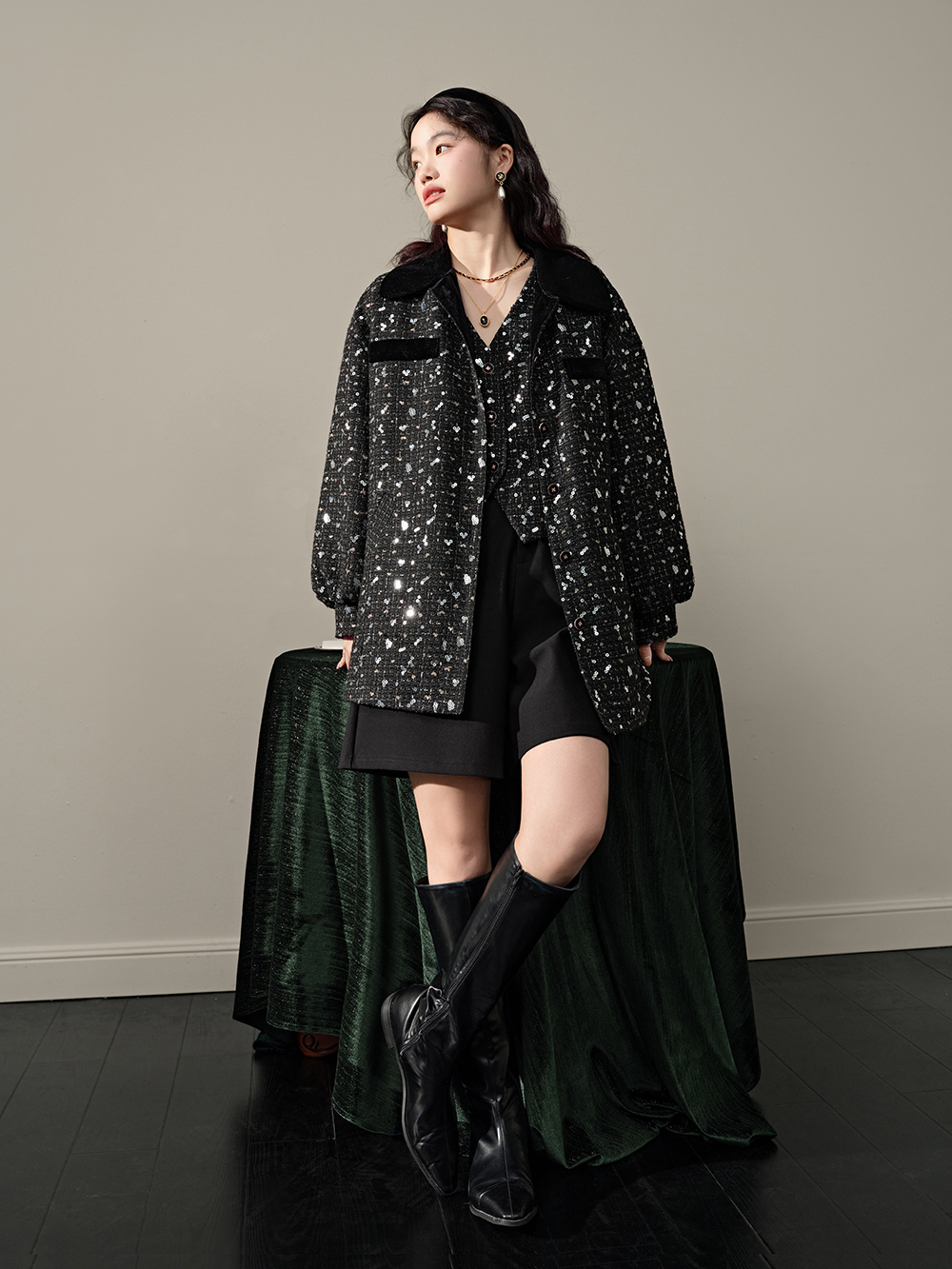 Tweed Jacket and Vest