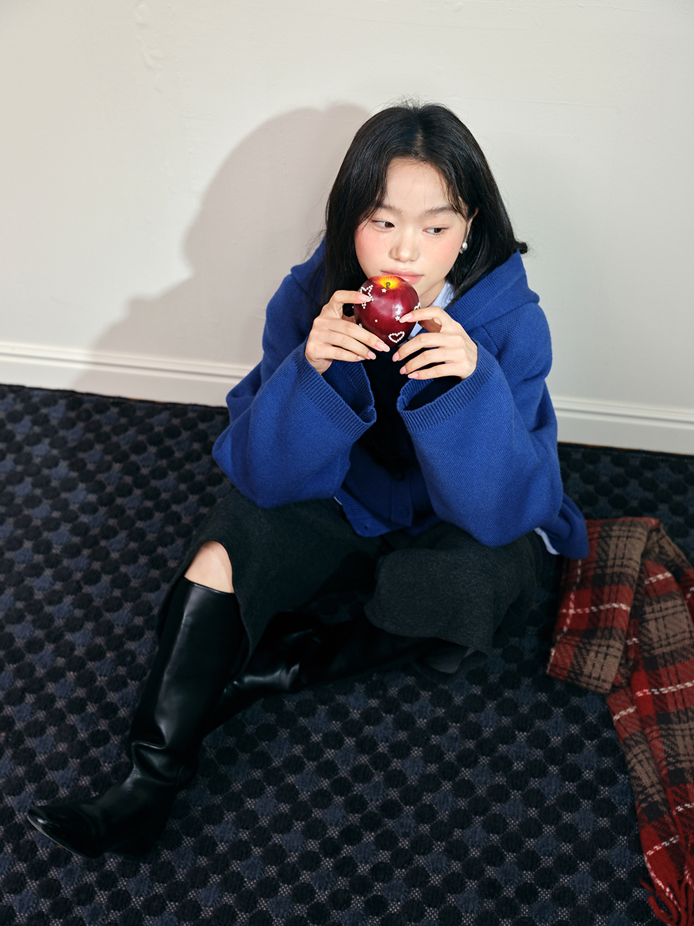 Hooded Cardigan Sweater