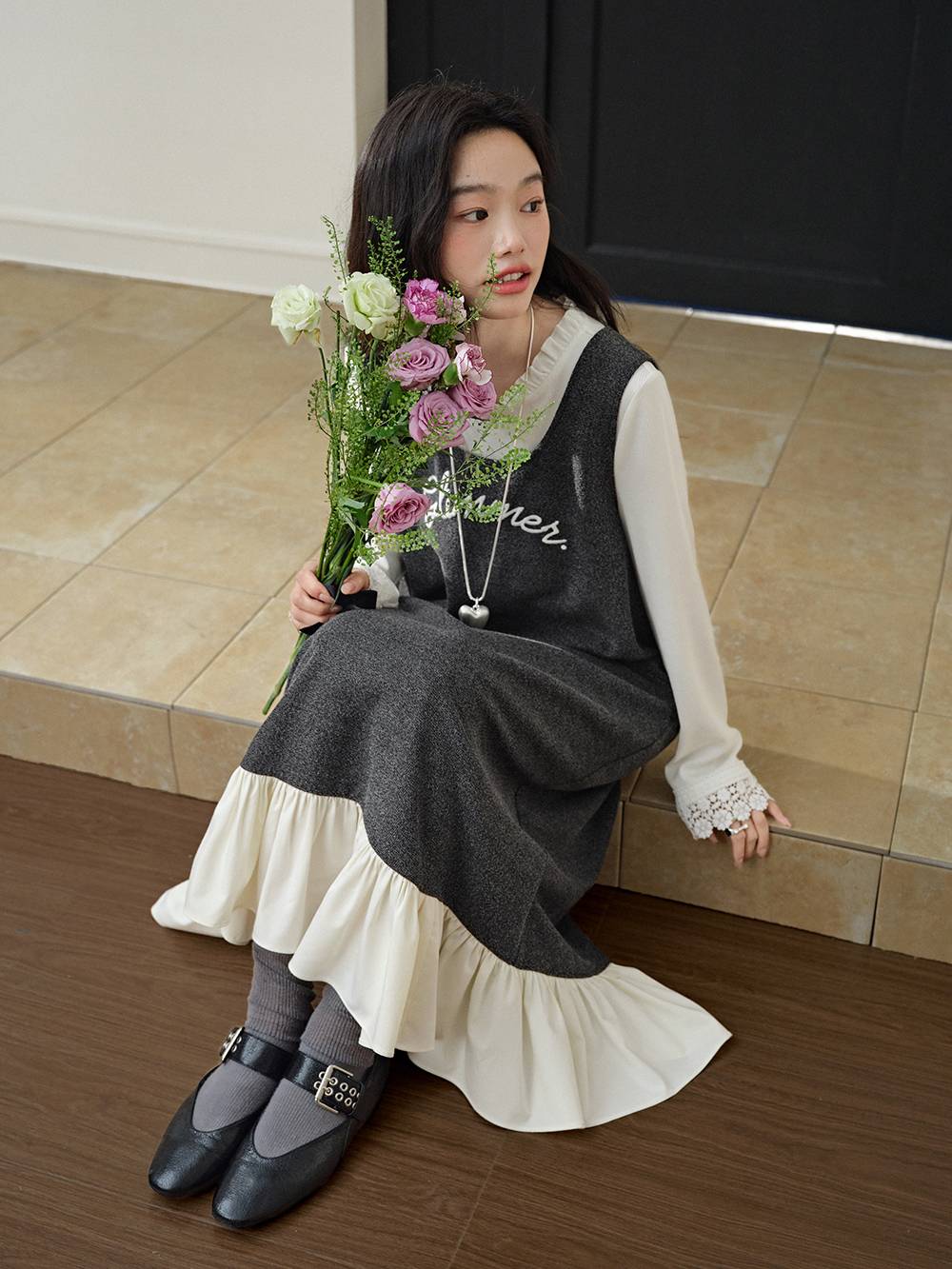 Sleeveless Knit Dress