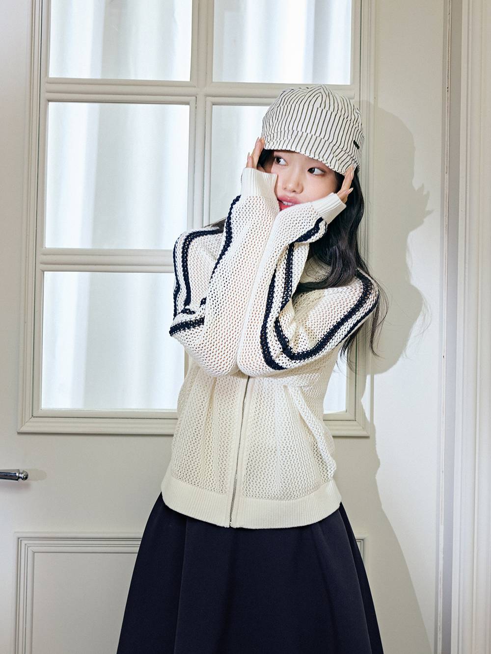 Openwork Knit Jacket