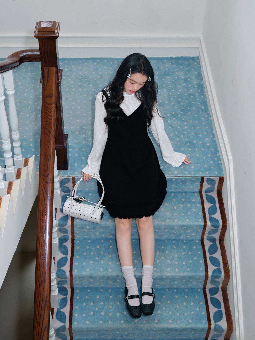 Cami Dress and Lace Top