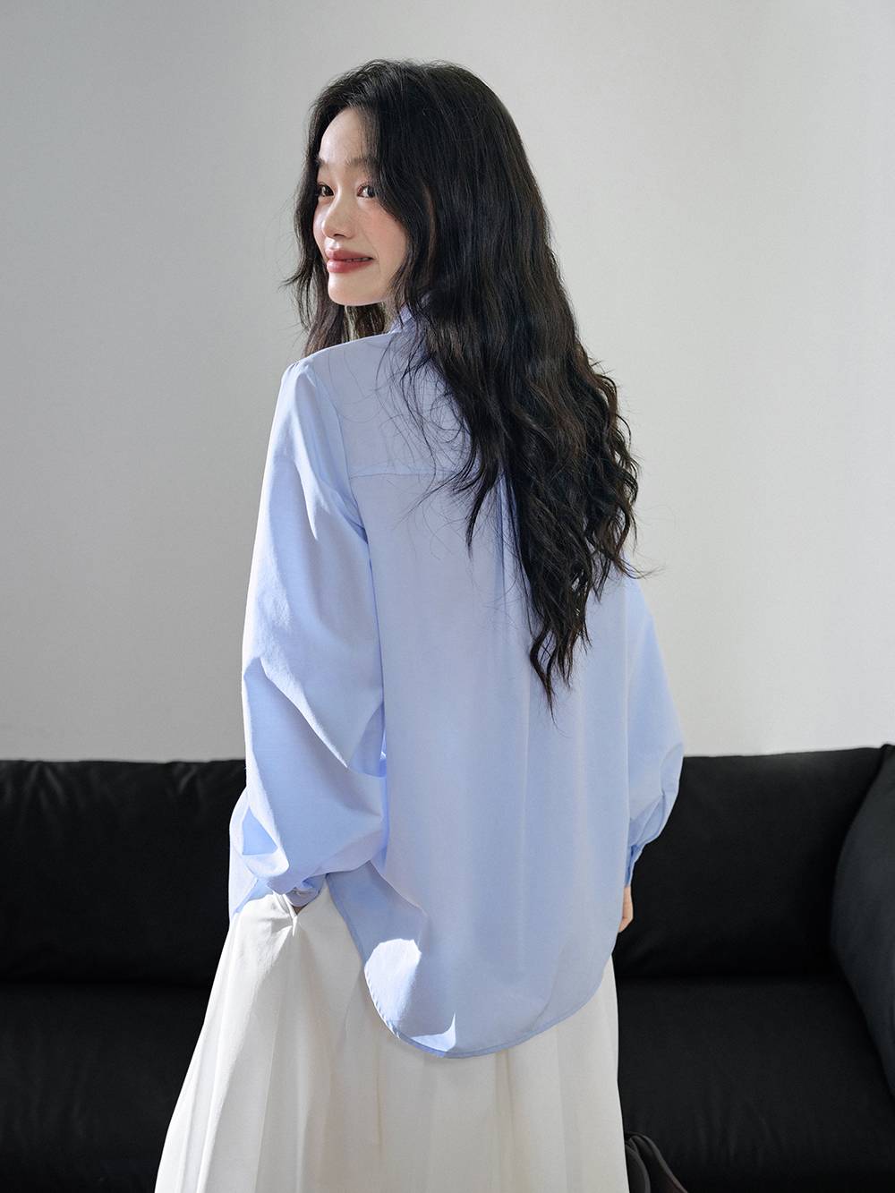 Open Front Cropped Top and Shirt