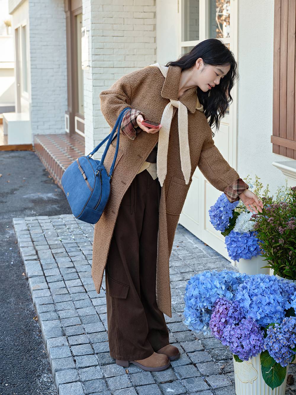 Ribbon Tie Straight Leg Pants