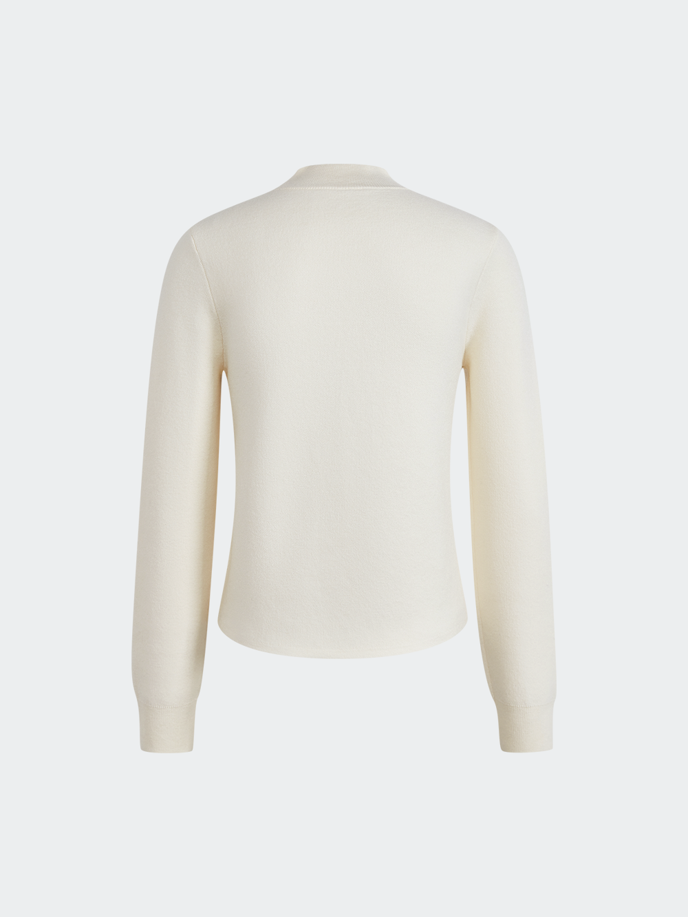 Fair Isle Mock Neck Sweater