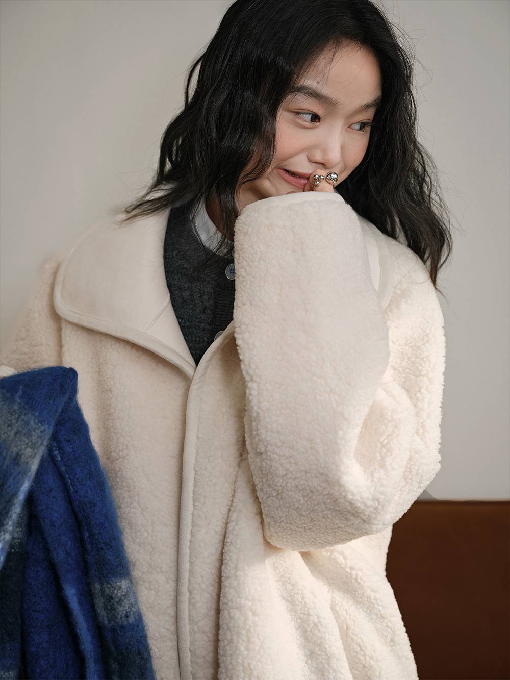 Double Layer Mid-Length Coat