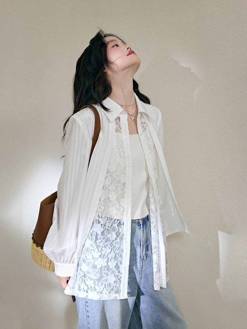 Lace Layered Blouse