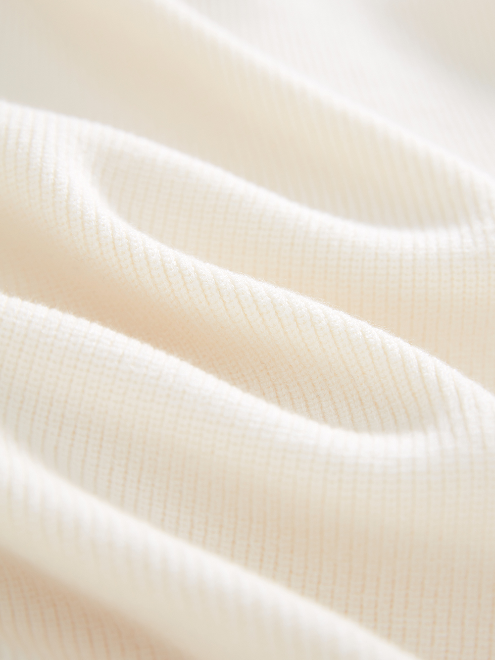 Longline Cardigan and Mock Neck Sweater